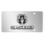2019 RAM 3500 3D Dual Logo on 12"X6" Chrome Stainless Steel License Plate