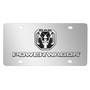 2019 RAM Power Wagon 3D Dual Logo on 12"X6" Chrome Stainless Steel License Plate