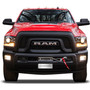 RAM Power Wag3D Logo 12" x 4.25" European Look Chrome Half-Size Stainless Steel License Plate