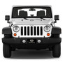 Jeep Wrangler Laser Etched Matt-Look Black Acrylic License Plate Made in the USA