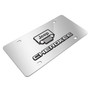 Jeep Cherokee 3D Dual Logo Mirror Chrome Stainless Steel License Plate