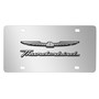 Ford Thunderbird 3D Mirror Chrome Stainless Steel License Plate