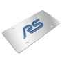 Ford Focus RS 3D Mirror Chrome Stainless Steel License Plate