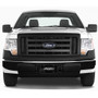 Ford F-150 3D Logo on Logo Pattern Black Aluminum License Plate