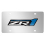 Chevrolet 2005 Corvette C6 ZR1 Mirror Chrome Metal License Plate