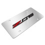 Chevrolet 2014 Corvette C7 Z06 Mirror Chrome Metal License Plate