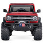 Ford Bronco Logo USA Flag Graphic Special Aluminum Metal License Plate