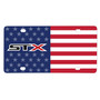 Ford STX 4x4 Logo USA Flag Graphic Special Aluminum Metal License Plate for F-150