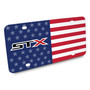 Ford STX 4x4 Logo USA Flag Graphic Special Aluminum Metal License Plate for F-150
