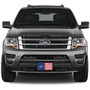 Ford Expedition Logo USA Flag Graphic Special Aluminum Metal License Plate