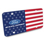 Ford Explorer Logo USA Flag Graphic Special Aluminum Metal License Plate
