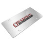 Ford 150 Platinum in Red 3D Mirror Chrome Stainless Steel License Plate