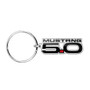 Ford Mustang GT 5.0 Full-Color Die-Cut Metal Key Chain, Key-Charm