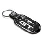 Ford Mustang GT LED Printed on Real Forged Carbon Fiber Tag Style Key Chain