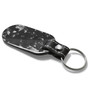 Ford Mustang LED Printed on Real Forged Carbon Fiber Tag Style Key Chain
