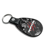 Ford F-150 Raptor Claw Marks LED Printed on Real Forged Carbon Fiber Tear-Drop Style Key Chain