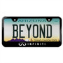 Infiniti Black Steel License Plate Frame