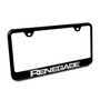 Jeep Renegade Black Stainless Steel License Plate Frame