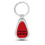 Chrysler 200 on Red Dome Mirror Chrome Metal Teardrop Key Chain