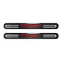 RAM 1500 TRX Black Sticks Style Real Carbon Fiber 2 Pcs Universal Door-Sill-Step Protector Guard Decal