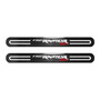 Ford F-150 Raptor SVT Sticks Style Real Carbon Fiber 2 Pcs Universal Car Bumper Door-Edge Door-Sill-Step Protector Guard Decal 10.5"x1.2"