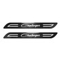 Dodge Challenger Classic Black Blade Style Real Carbon Fiber 2 Pcs Universal Door-Sill-Step Protector Guard Decal
