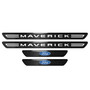 Ford Maverick Real Carbon Fiber 4 Pcs Universal Door Sill Step Protector Guard Decal Plates