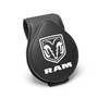RAM Black Leather Magnetic Sunglass Holder Car Sun Visor Mount Clip