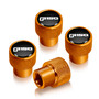 Ford F-150 2015 up in Black on Golden Easy-Grip Aluminum Tire Valve Stem Caps