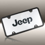 Jeep Nameplate Acrylic License Plate with Frame