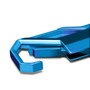 Ford F-350 Metallic Blue Carabiner-Style Snap Hook Metal Key Chain