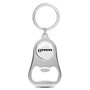 Ford F-150 White Logo Chrome Finish Flat Bottle Opener Metal Key Chain
