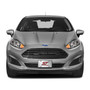 Ford Performance ST 3D Logo on Black Stainless Steel License Plate