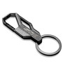 Ford STX 4x4 Topographic Black Carabiner Style Snap Hook Metal Key Chain