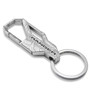 Ford Ranger Topographic Silver Carabiner Style Snap Hook Metal Key Chain