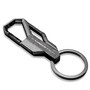 Ford Expedition Topographic Black Carabiner Style Snap Hook Metal Key Chain