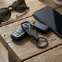 Ford Expedition Topographic Black Carabiner Style Snap Hook Metal Key Chain