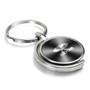 Ford Edge Gray Brushed Metal Spinner Key Chain