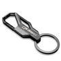 Ford F-350 Topographic Black Carabiner Style Snap Hook Metal Key Chain