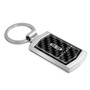 Lincoln Navigator Real 3K Carbon Fiber Chrome Metal Case Key Chain