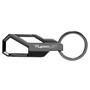 Acura Type-S Gunmetal Black Carabiner Style Snap Hook Metal Key Chain
