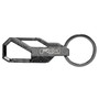 Ford FX4 Off Road Topographic Black Carabiner Style Snap Hook Metal Key Chain