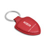 Lincoln Continental Red Shield-Shape Style Genuine Leather Key Chain
