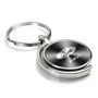 Ford F-150 Gray Brushed Metal Spinner Key Chain