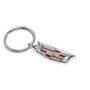 Cadillac Crest Logo Shape 3D Die-Cut Metal Key Chain Key-Charm