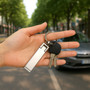 Chevrolet Malibu Multifunction Cell Phone Stand Purse Bag Table Hanger Foldable Chrome Key Chain