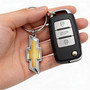 Chevrolet Golden Logo Shape 3D Die-Cut Metal Key Chain Key-Charm