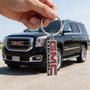 GMC Denali Logo Shape 3D Die-Cut Metal Key Chain Key-Charm