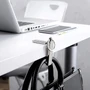 Chevrolet Tahoe Multifunction Cell Phone Stand Purse Bag Table Hanger Foldable Chrome Key Chain
