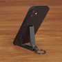 Chevrolet Silverado Multifunction Cell Phone Stand Purse Bag Table Hanger Foldable Gunmetal Gray Key Chain